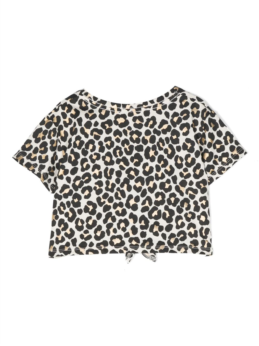 Michael Kors Kids T-shirt met luipaardprint - Wit