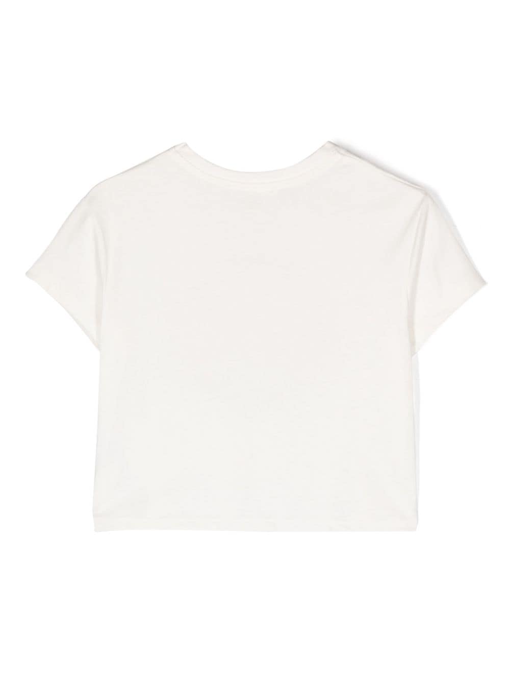 Image 2 of Michael Kors Kids logo-print cotton-jersey T-shirt