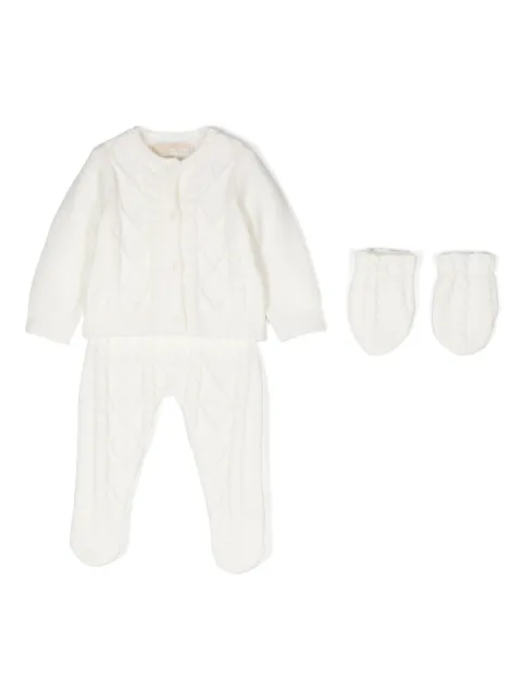 Michael Kors Kids set de mameluco en tejido de ochos