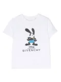 Givenchy Kids x Disney Oswald-print cotton T-shirt - White