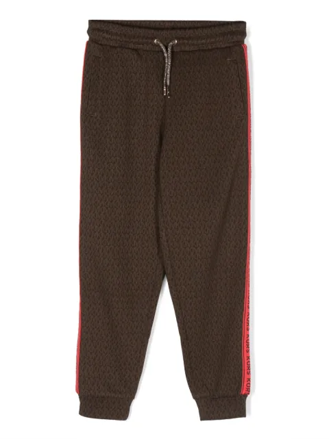 Michael Kors Kids monogram-pattern jogging bottoms