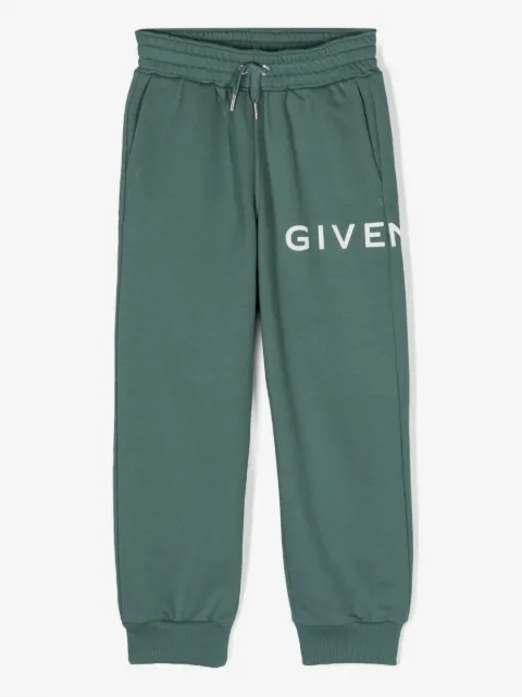 Givenchy Kids sweatpants med logotyp