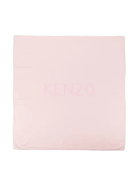 Kenzo Kids Manta com logo bordado 
