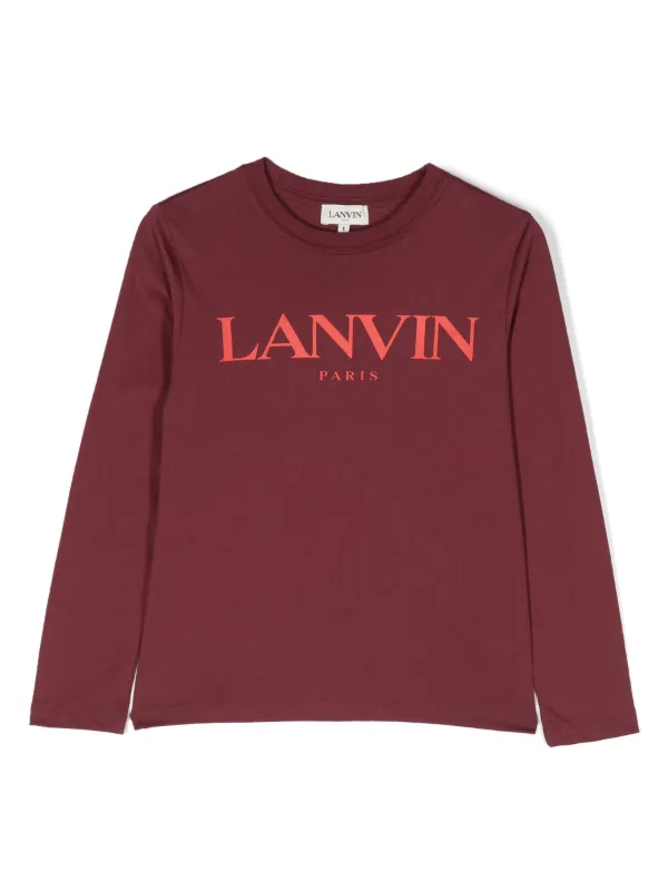 red lanvin t shirt