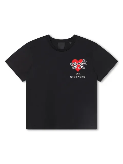 Givenchy Kids logo-embroidered organic-cotton T-shirt