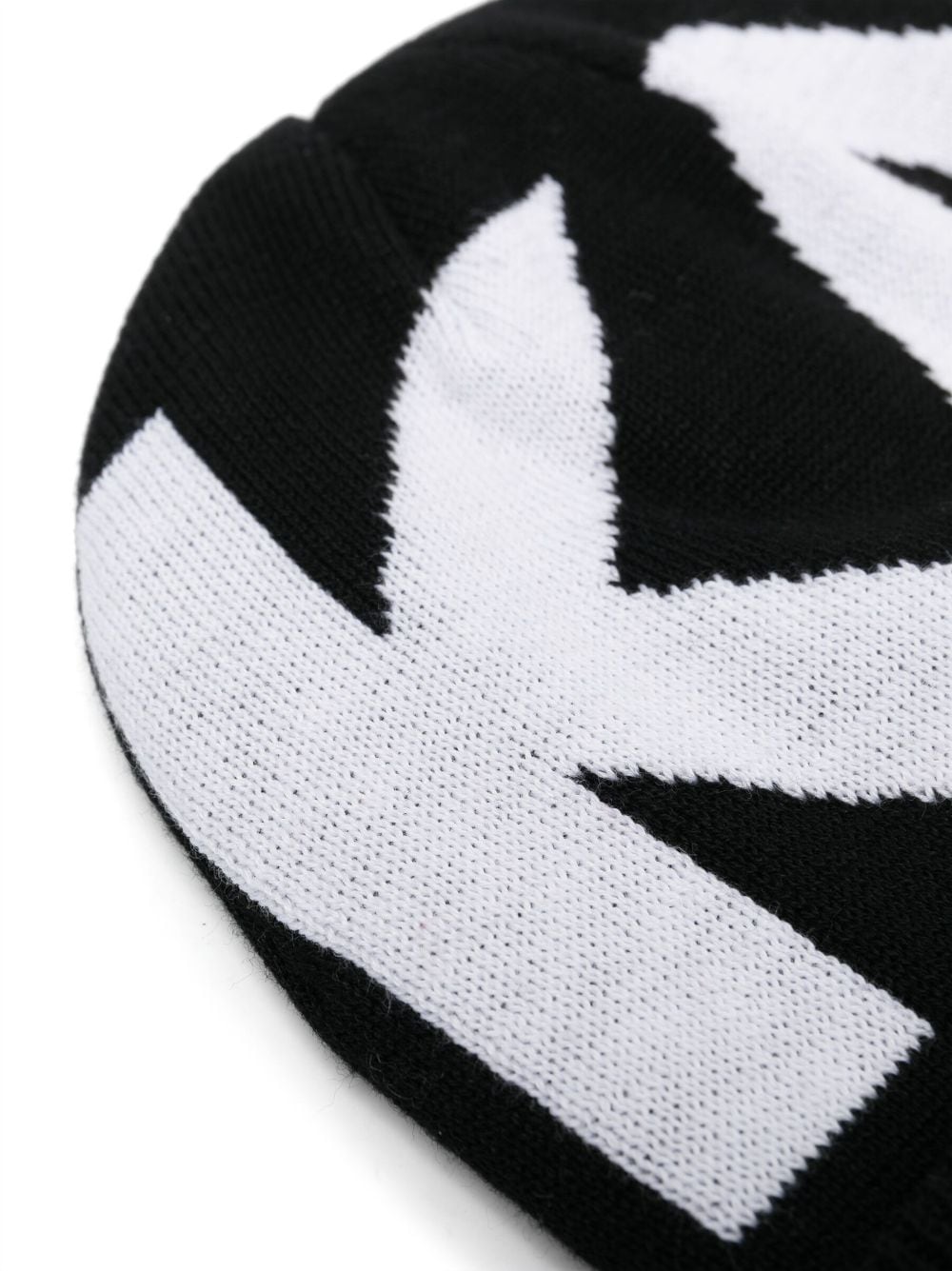 Image 2 of Karl Lagerfeld Kids KA logo-print beanie hat