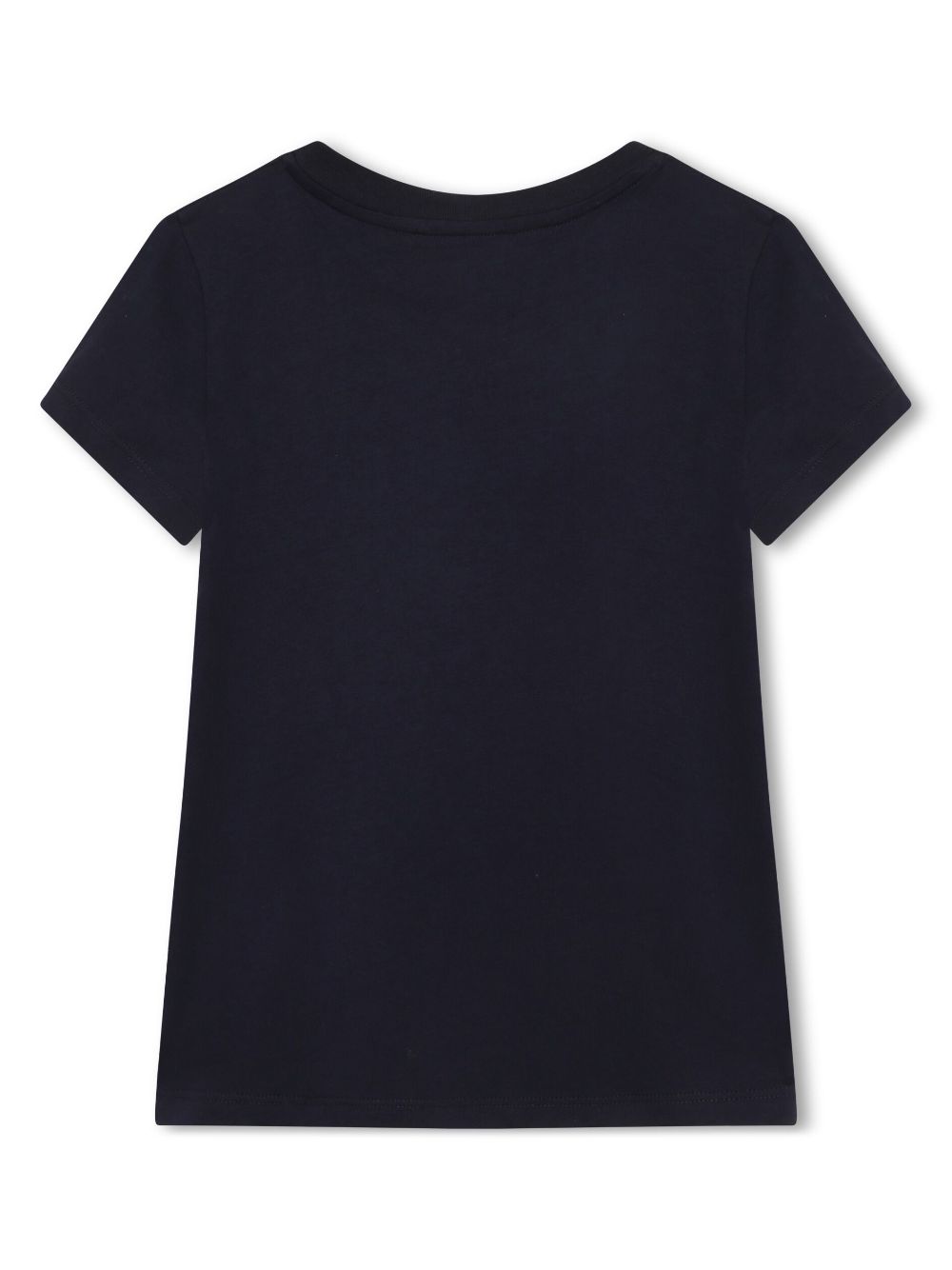 Lanvin Enfant logo-print round-neck T-shirt - Zwart