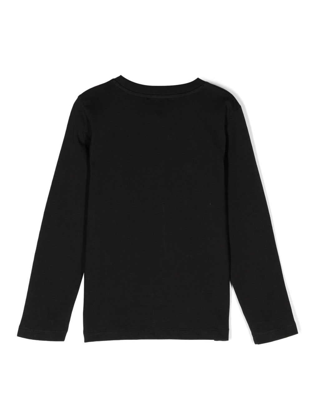 Shop Kenzo Logo-print Long-sleeve T-shirt In Black