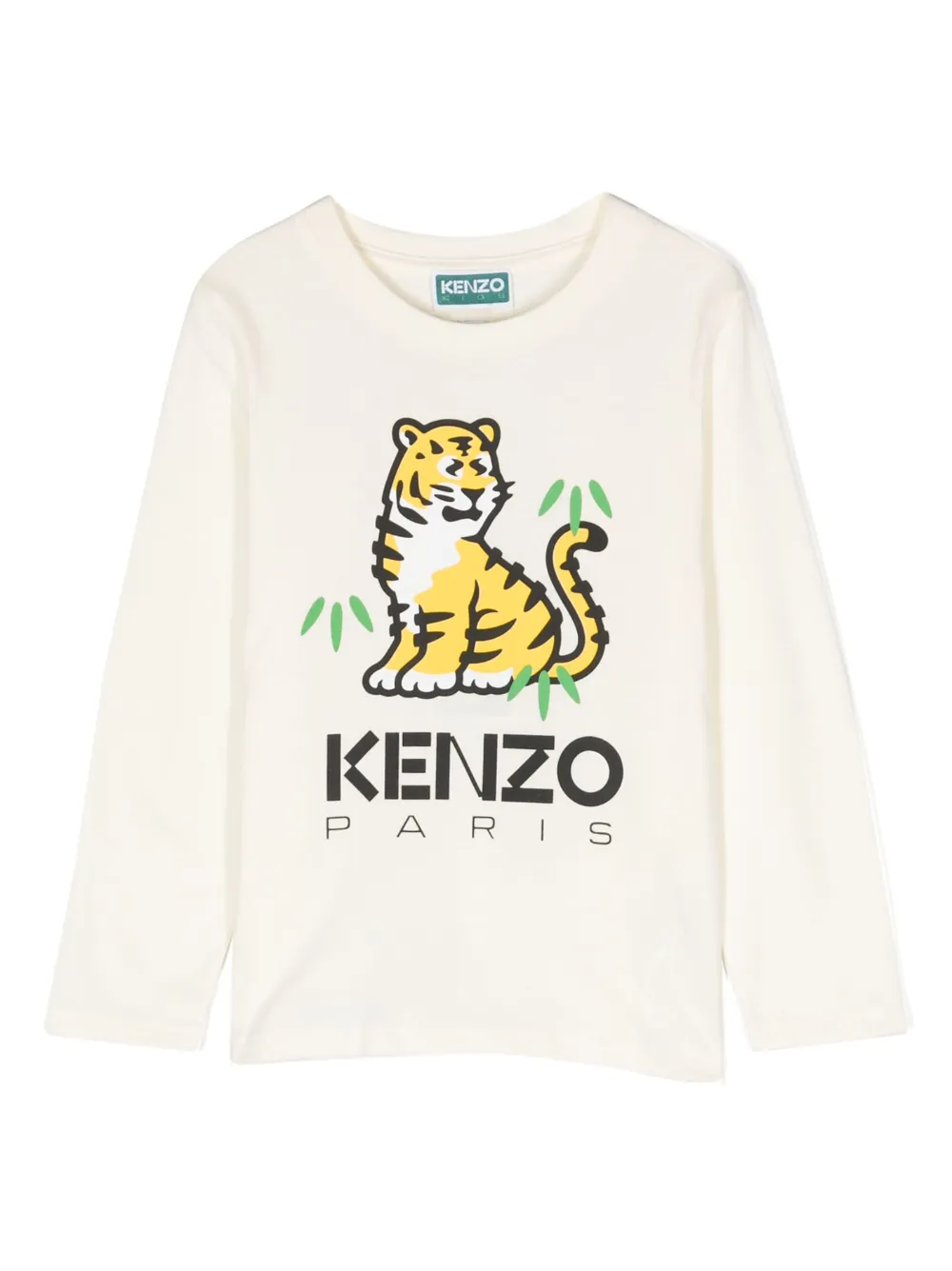 Kenzo Kids Kotora cotton sweatshirt - White