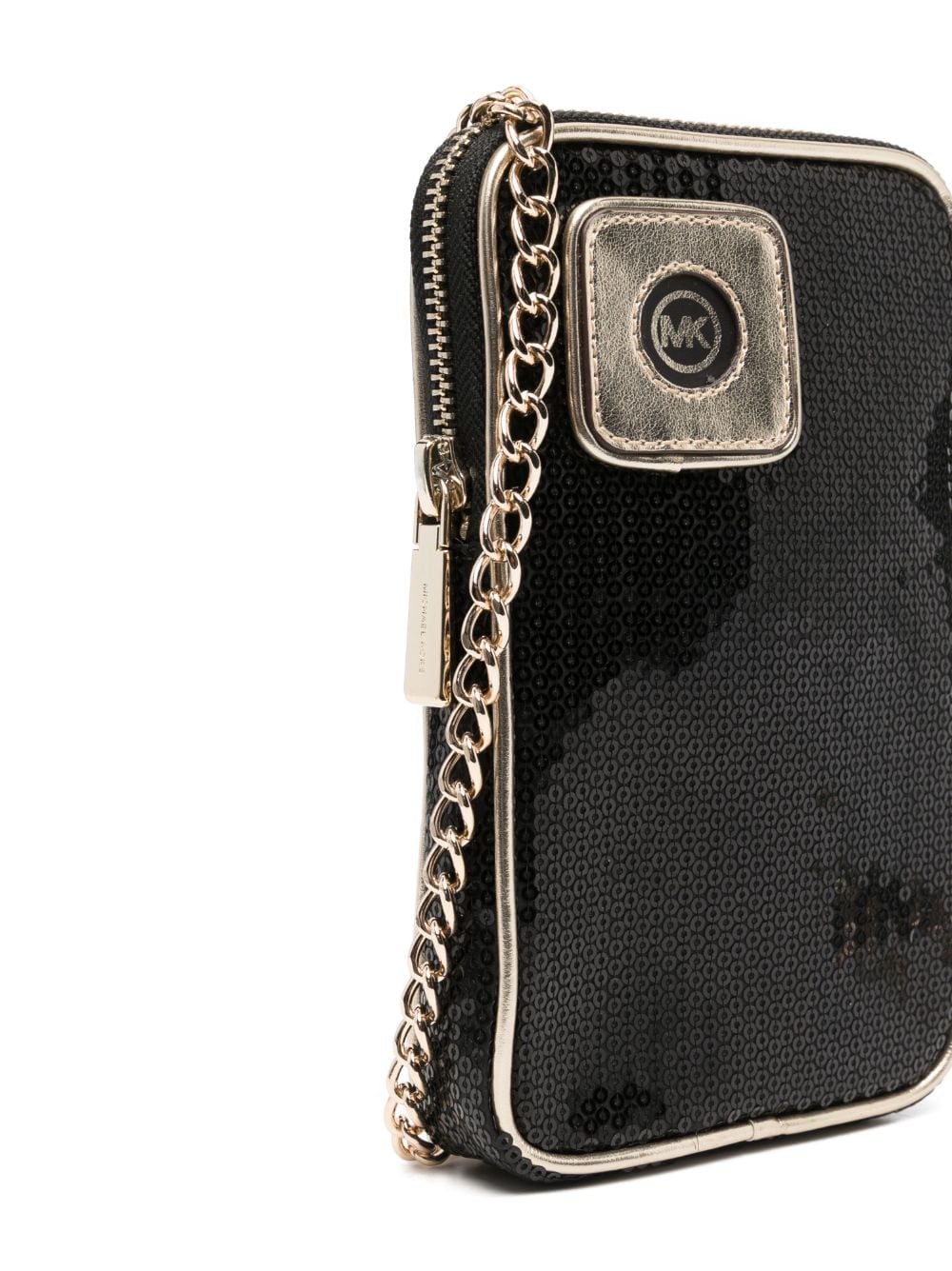 Michael Kors Kids sequin-embellished Logo Phone Bag | Black | FARFETCH UK