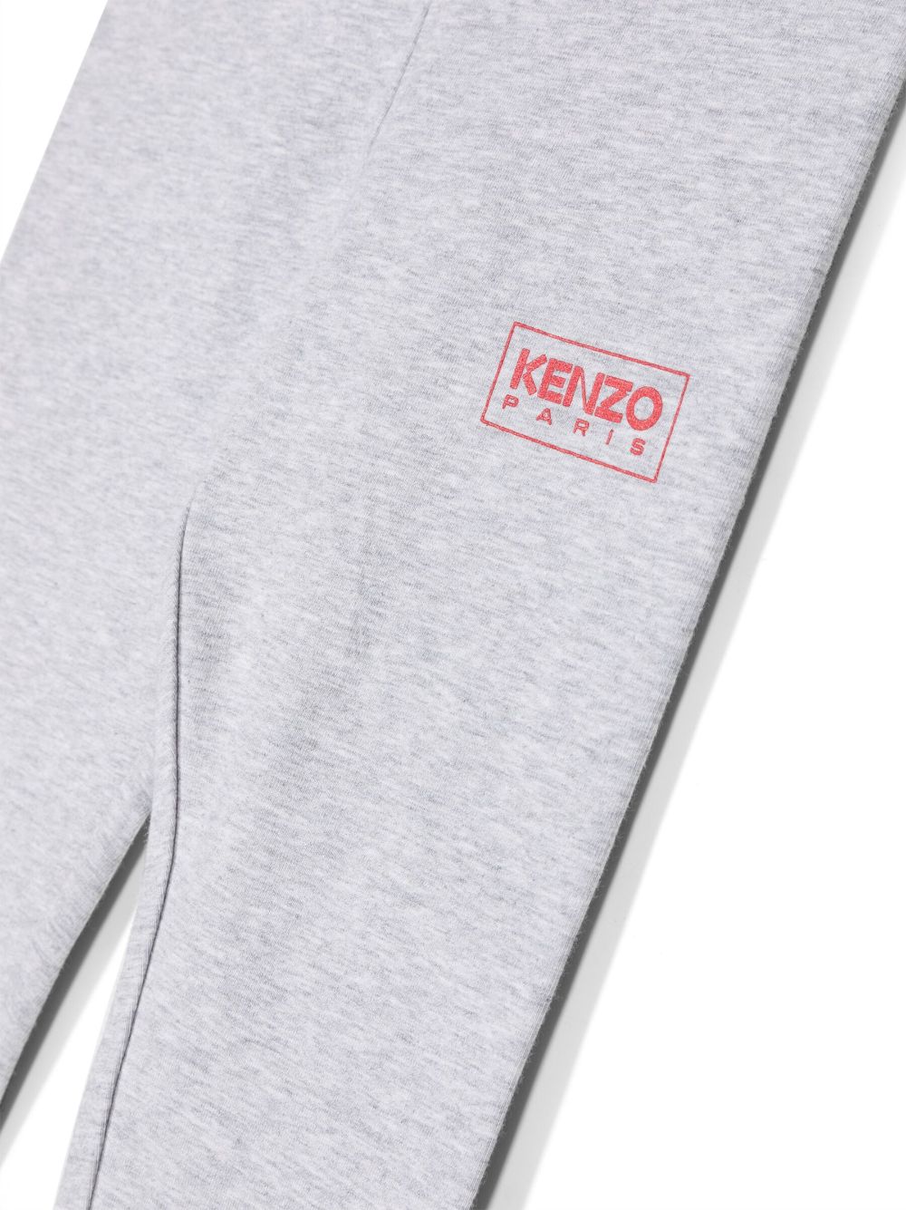 Shop Kenzo Logo-print Leggings In Grey