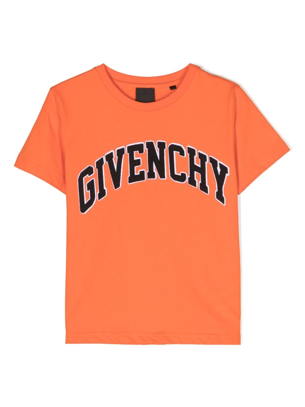 Givenchy T-shirt Mit Logo-applikation In Orange