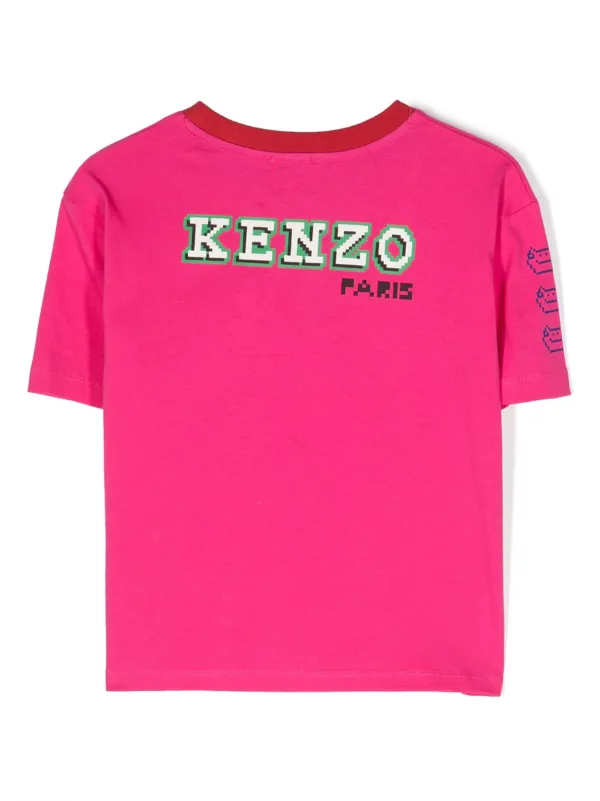 Kenzo t caulquier shirt rosa