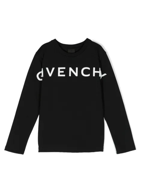 Givenchy Kids top manga larga con motivo 4G