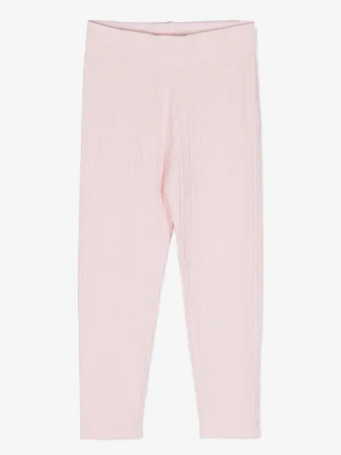 Givenchy Kids leggins tejidos con motivo 4G