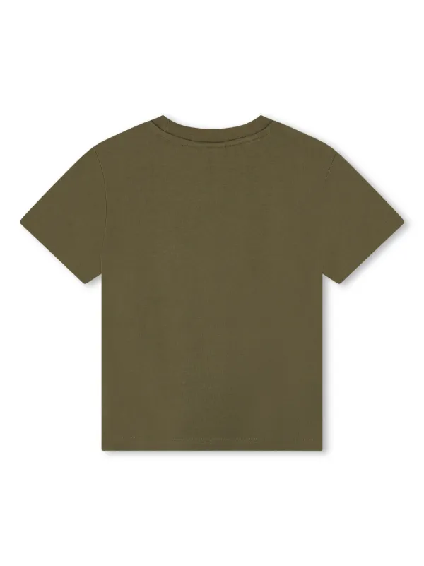 Hugo olive shop logo t shirt