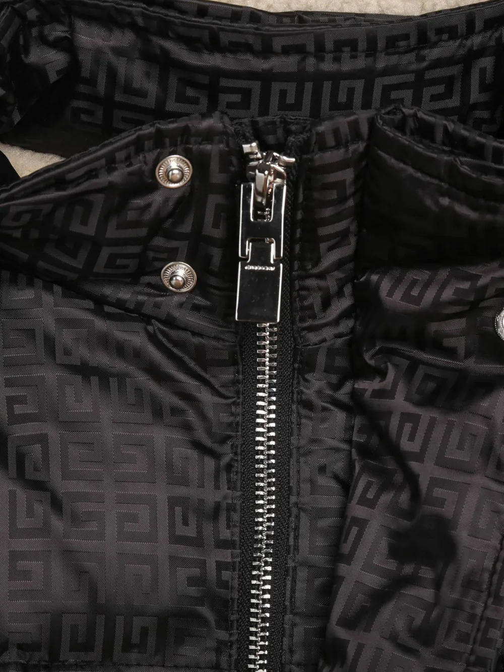 Givenchy embroidered logo deals padded jacket