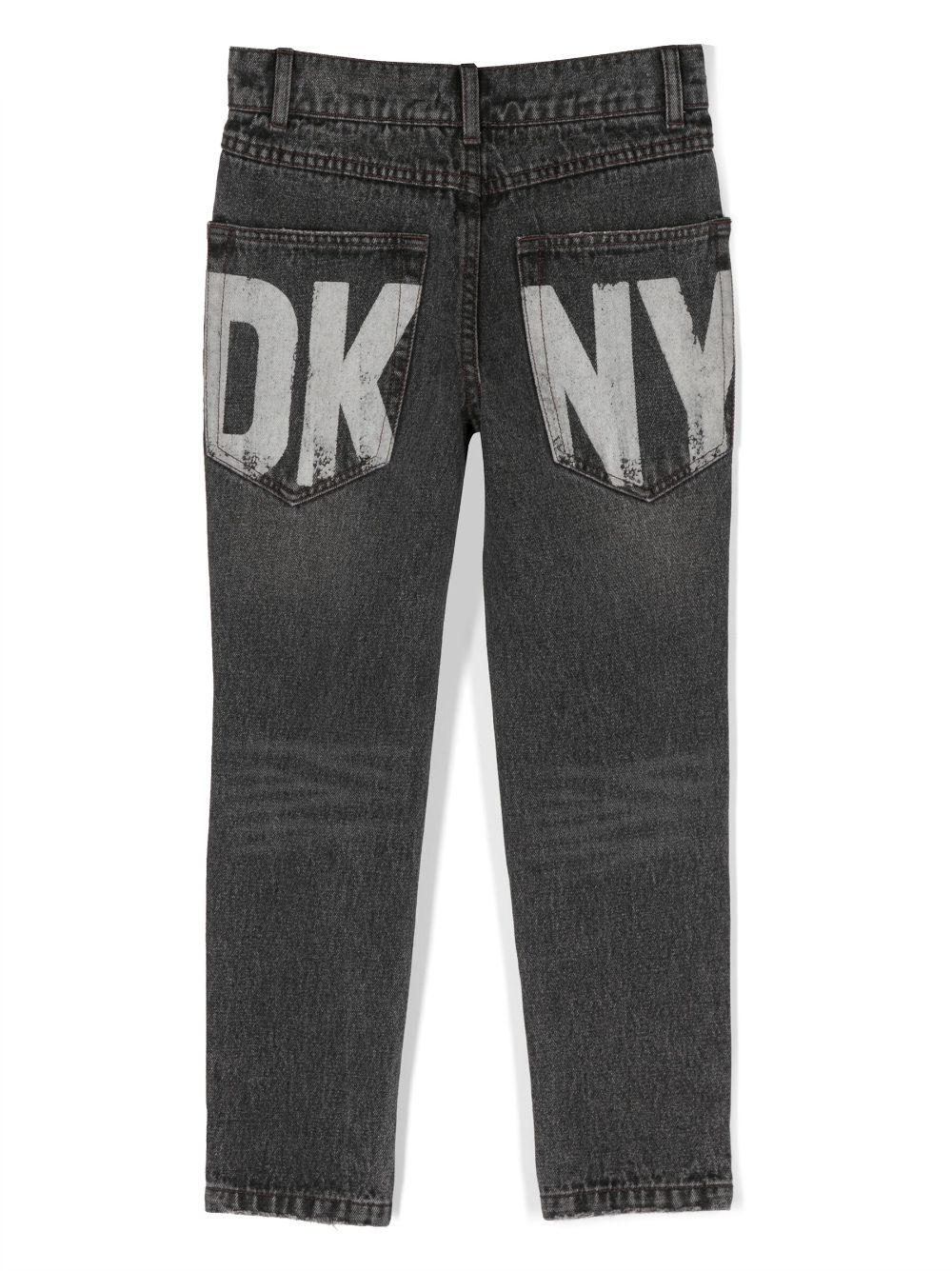 Dkny Kids Jeans met logoprint - Zwart