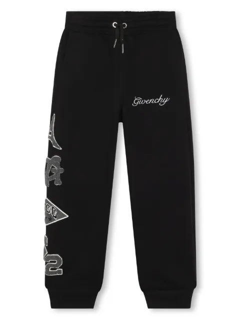 Givenchy Kids 4G motif-patch track pants