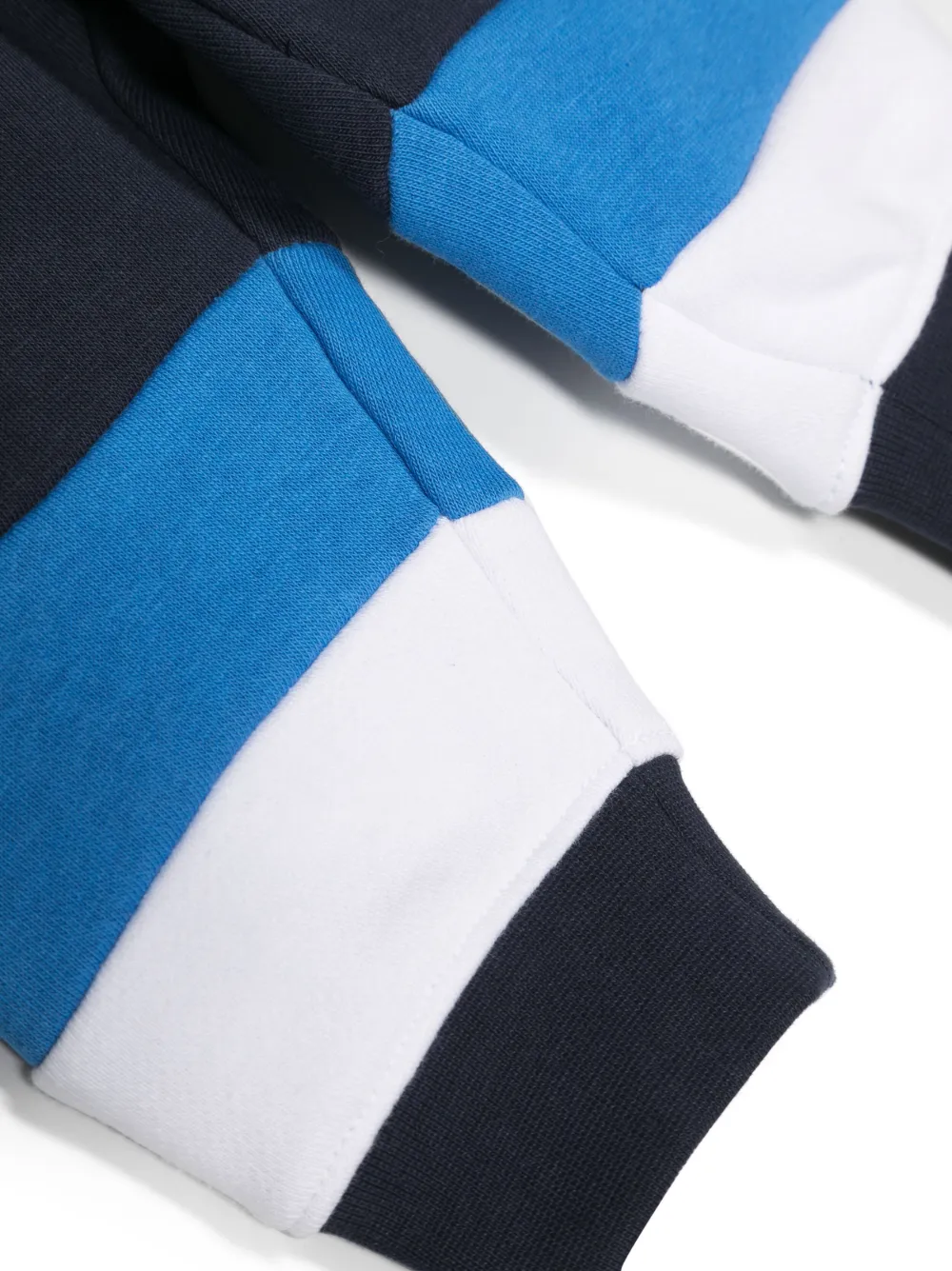 Bosswear Logo-print Stripe Track Pants In Blue