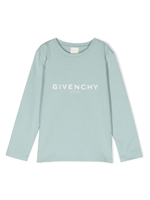 Givenchy Kids logo-print Cotton T-shirt - Farfetch