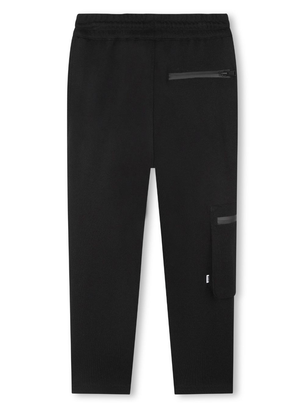 Image 2 of BOSS Kidswear pants con cordones en la pretina y logo estampado