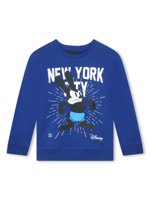 Givenchy Kids x Disney Oswald-print cotton sweatshirt