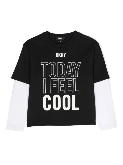 Dkny Kids スローガン Tシャツ