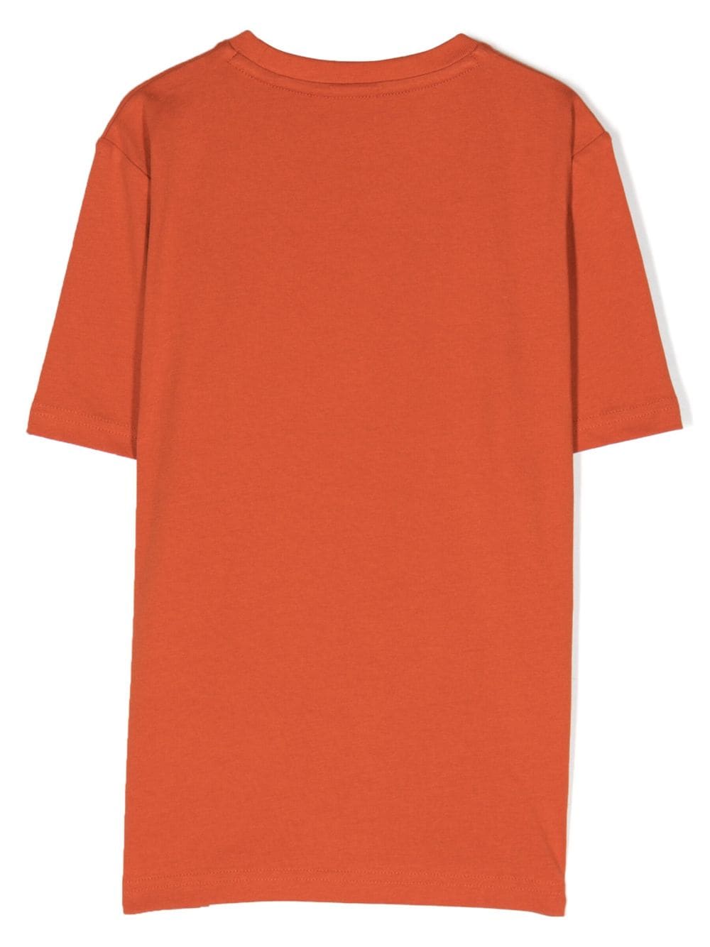 BOSS Kidswear T-shirt met logoprint - Oranje