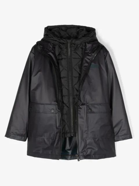 Dkny Kids طقم معاطف بسحاب قطعتين