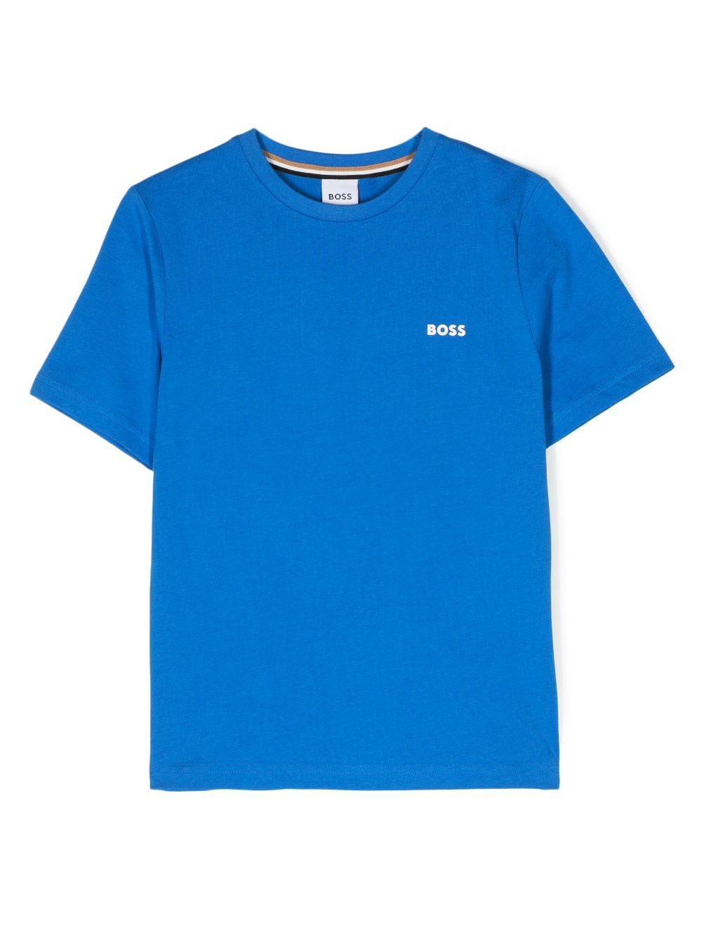 Image 1 of BOSS Kidswear logo-print cotton T-shirt
