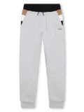 BOSS Kidswear logo-print drawstring track pants - Grey
