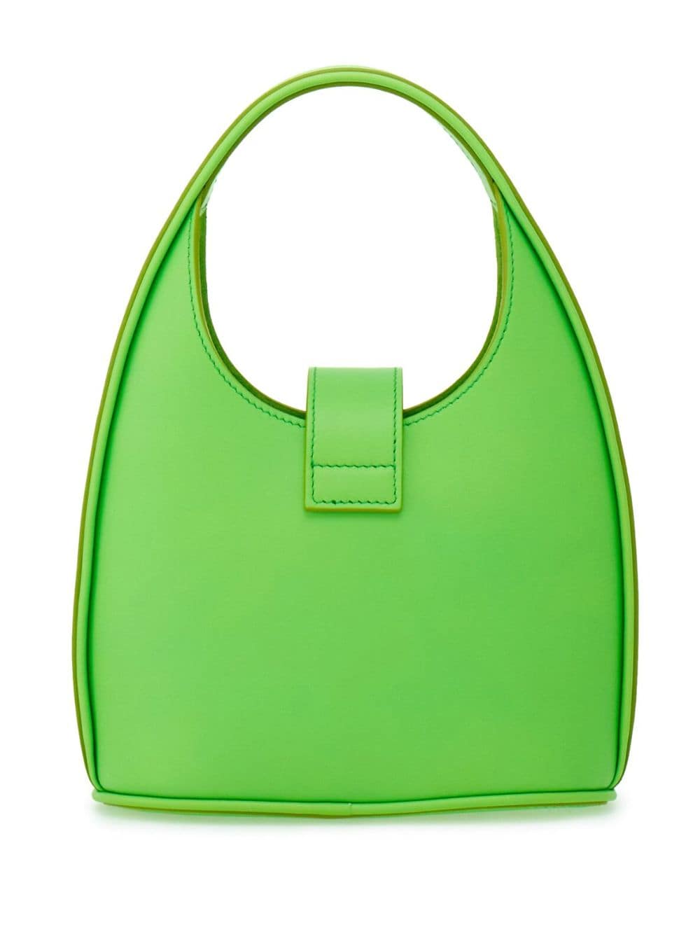 Shop Ferragamo Hobo Leather Minibag In Green