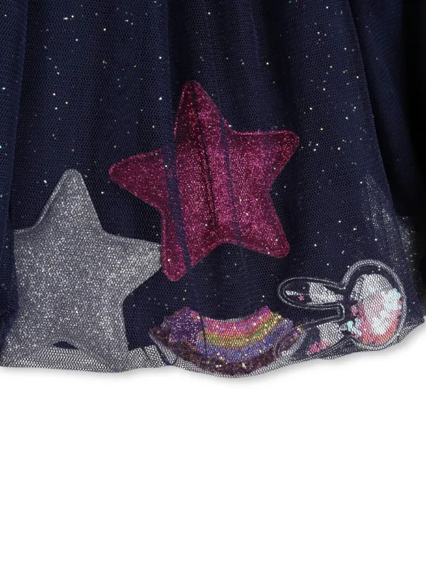 Blue skirt with stars online