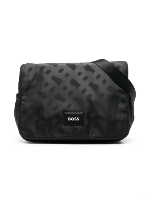 BOSS Kidswear logo-print changing bag