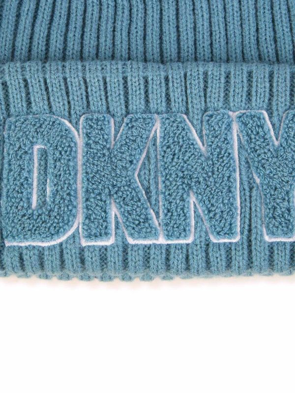 Dkny blue discount beanies