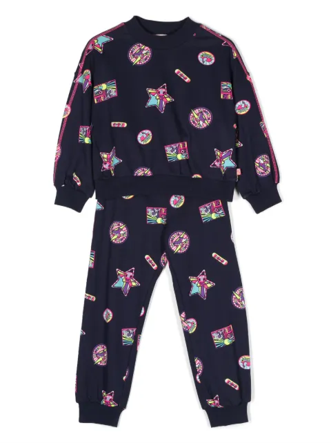 Billieblush traje deportivo con estampado gráfico