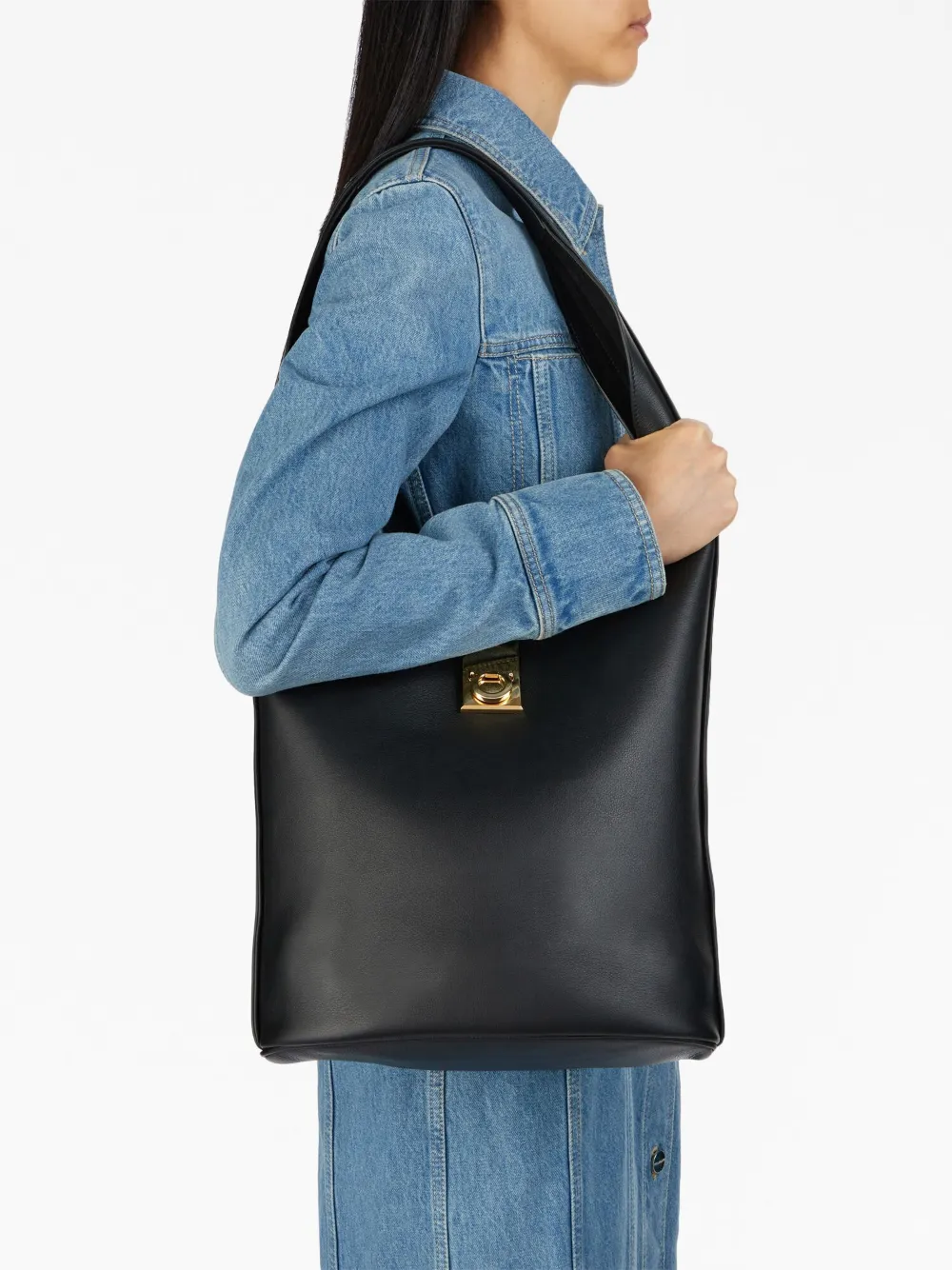 Ferragamo Ferragamo Hobo tas - Zwart Top Merken Winkel