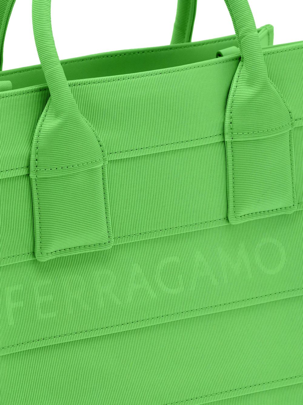 Shop Ferragamo Small Logo-print Tote Bag In Green