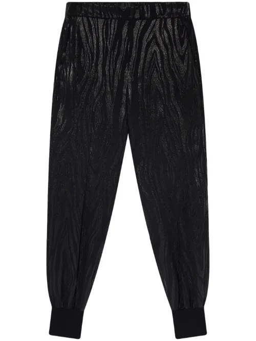 Pantalon fuselé à effet bois - Stella McCartney - Modalova