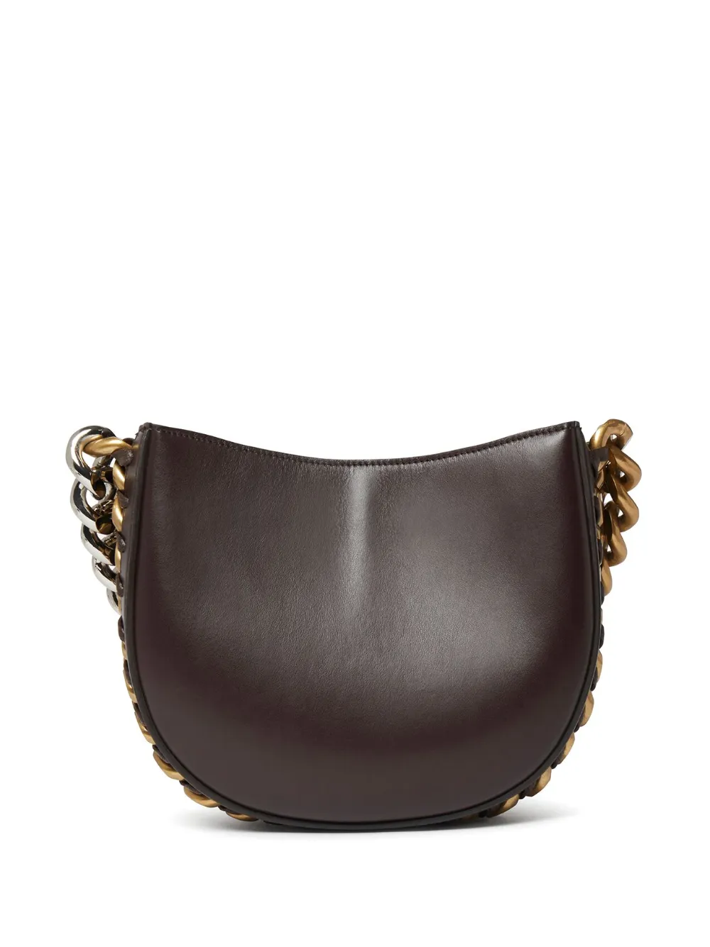 Stella McCartney Frayme small shoulder bag - Bruin