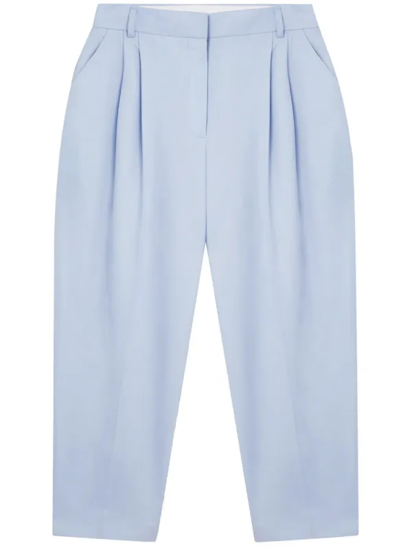 【送料&関税込】Stella McCartney Iconic Cropped Pleated Trou 20149631_50577920_600.jpg