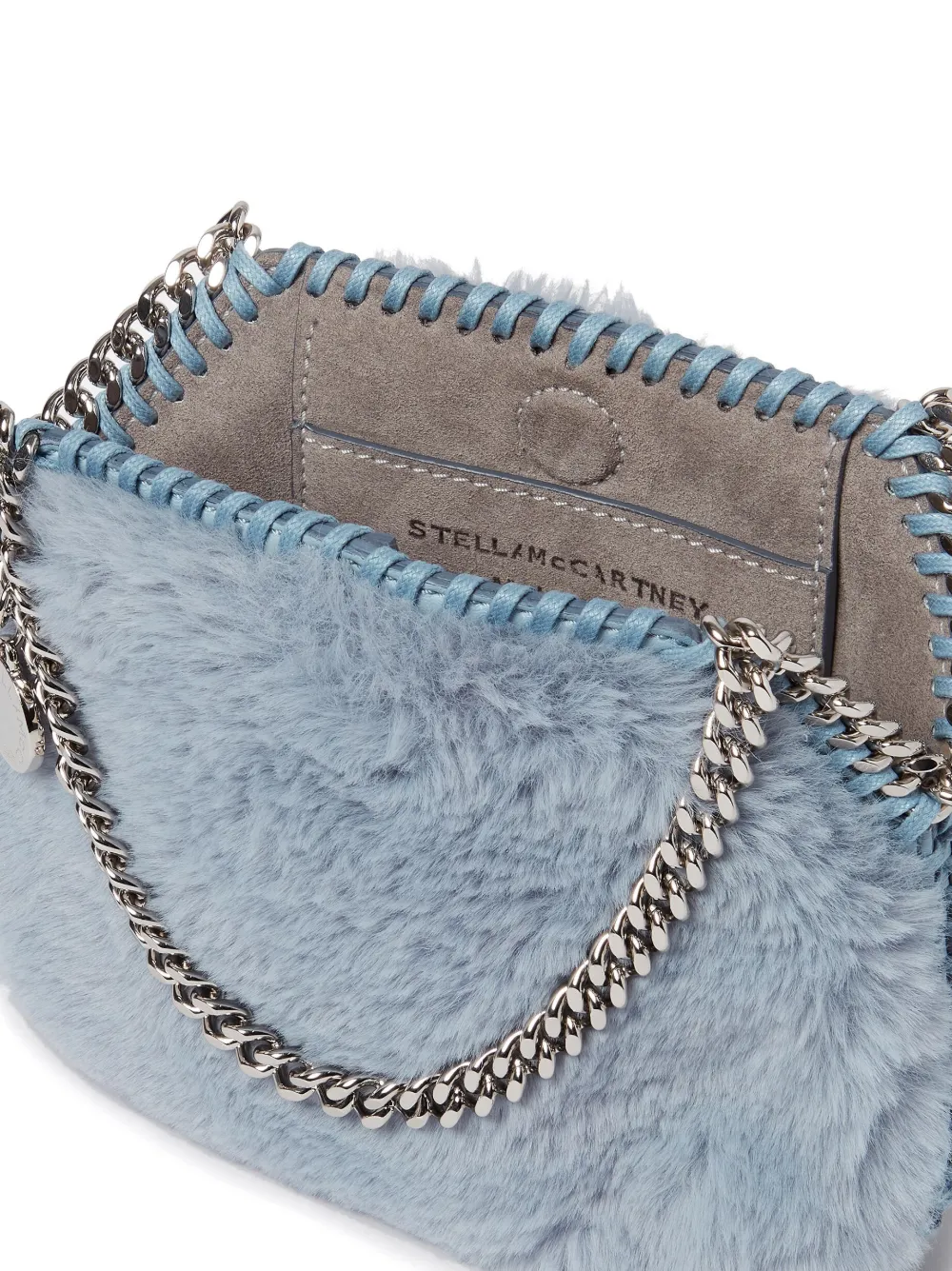 Stella McCartney Mini Falabella faux-fur Tote Bag - Farfetch