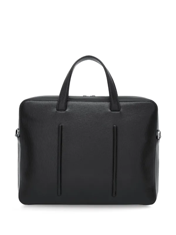 Ferragamo Single Pocket Business Briefcase Black FARFETCH TR