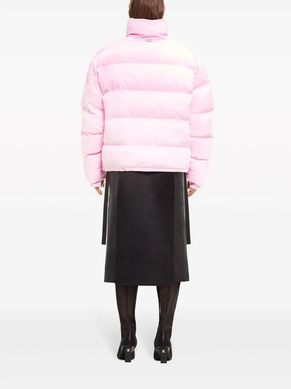 Courrèges Jack met geborduurd logo Roze