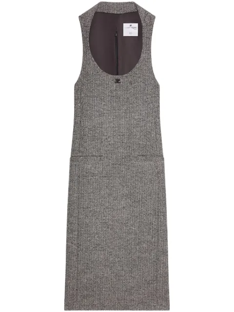 Courrèges wool-blend midi dress