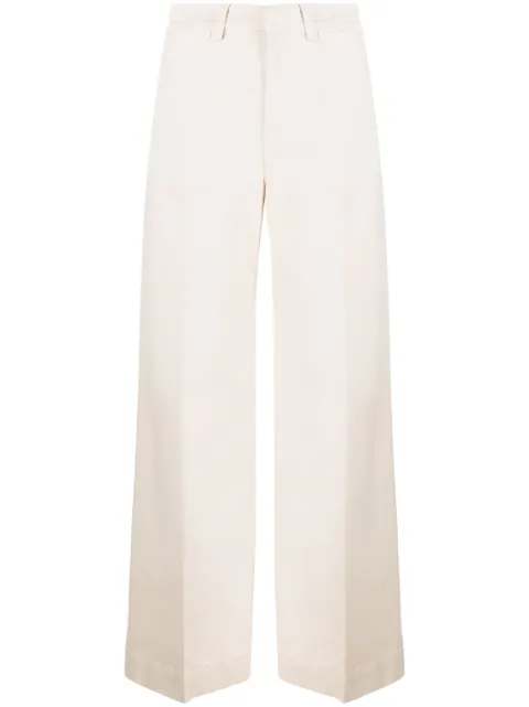 FRAME Le Tomboy wide-leg trousers