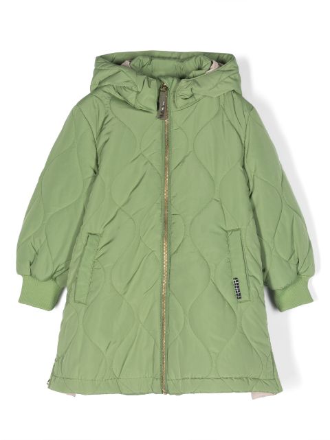 Molo Hannah hooded quilted coat