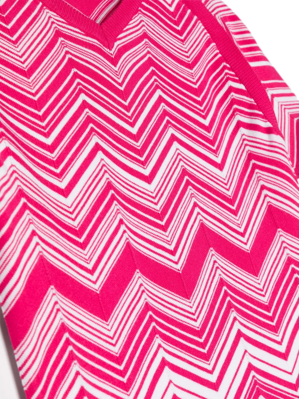 Missoni Kids Jurk met raglan mouwen Roze