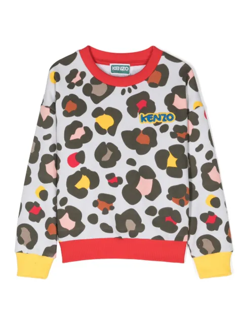 Kenzo Kids Moletom animal print